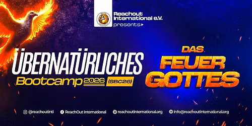 Das Feuer Gottes - Das \u00dcbernat\u00fcrliche Bootcamp 2026