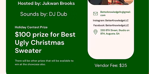 Better Knowledge LLC Presents: Visionary Soul Open Mic Christmas Edition