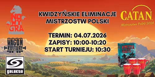 Catan - Eliminacje do Mistrzostw Polski 2026
