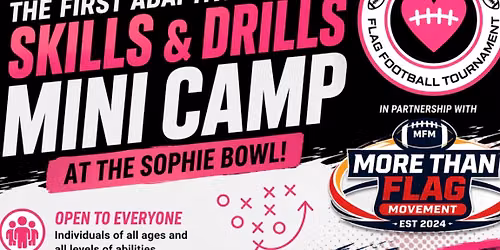 More Than Flag: Adaptive Flag Football Camp w\/In Your Shoes - The Sophia Capo Memorial Foundation