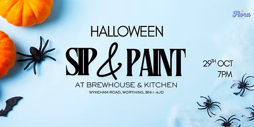 Halloween Sip & Paint at Brewhouse