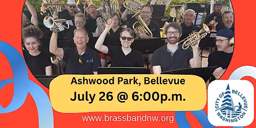 Fun, Fun, Fun with Brass Band Northwest - a free outdoor concert