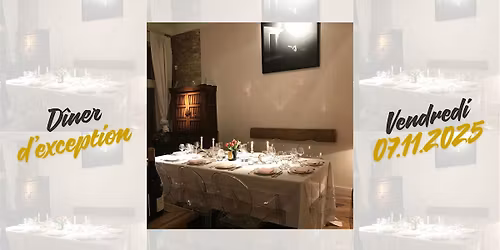 D\u00eener d'exception: Meilleur Sommelier et MOF Fromager