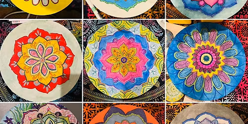 Soul Sisters Art Workshop_ Osgoode Legion, Osgoode ON _MANDALA PAINTING