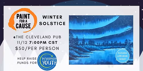 Paint Night Fundraiser for Wisconsin Youth Company