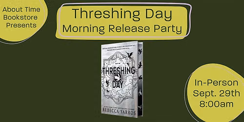 Threshing Day Book Release Party