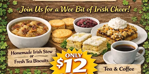 St Patrick\u2019s day lunch