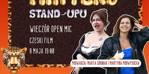 Pantery Stand-upu prow. G\u00f3rniak i Podwysocka | OPEN MIC | Wroc\u0142aw 08.05