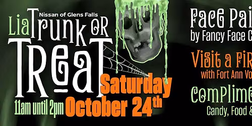 Lia Nissan Glens Falls Trunk or Treat!