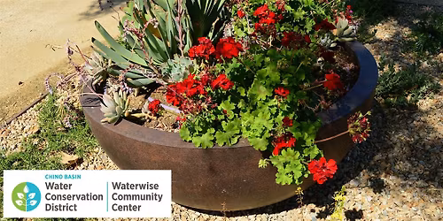 Waterwise and California Native Plant Container Gardening
