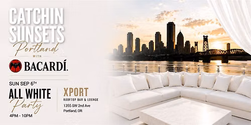 Catchin Sunssets All White Rooftop Party with Bacardi