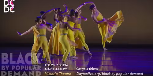 Dayton Contemporary Dance Company - Black By Popular Demand at Victoria Theatre-OH