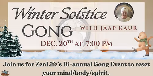 Winter Solstice Gong Event