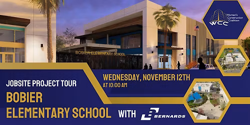Bobier Elementary Jobsite Tour with Bernards