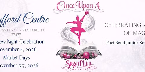Preview Night Celebration: The 2026 Sugar Plum Market - Once Upon a Sugar Plum Market