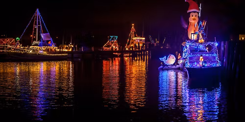 Lighted Boat Parade Viewing