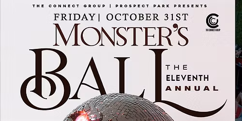 MONSTERS BALL | $1000 Halloween Costume Contest Party OCT31 @ PROSPECT PARK