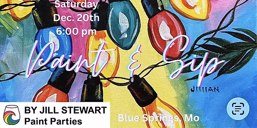 Holiday Lights Paint Party