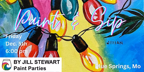 Holiday Lights Paint Party