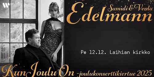Samuli & Venla Edelmann -Kun Joulu on, Laihian kirkko