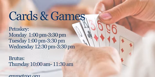 Cards and Games at the Friendship Center