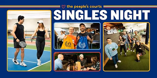 20's & 30's Singles Night at The People's Courts