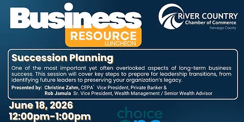 Business Resource Luncheon: Succession Planning