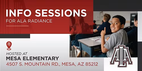 ALA Radiance: Information Sessions (October - December)