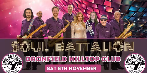 Best of Soul & Motown Show - Dronfield Hilltop Club