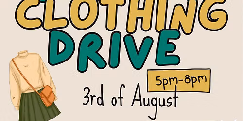 Back to school clothing drive