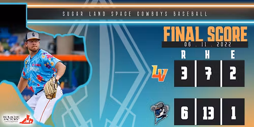 Las Vegas Aviators vs. Sugar Land Space Cowboys