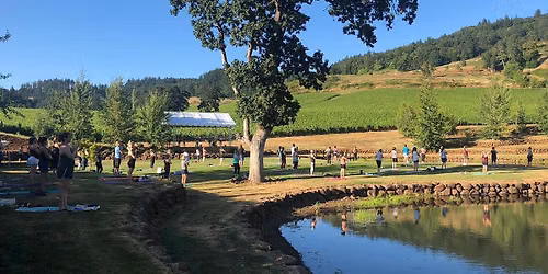 Yoga + Wine Salem | Legacy Estate Vineyard