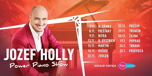 JOZEF HOLLY - Power Piano Show - NOV\u00c9 Z\u00c1MKY
