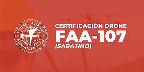 Curso de Licencia Drone FAA-107 (Sabatino)