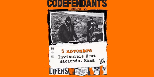 Codefendants \u30fb Hacienda - Invincible Fest, Roma