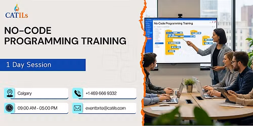 No-Code Programming Training: 1 Day Session in Calgary