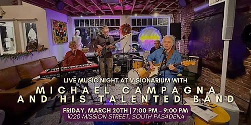 \u2728 Michael Campagna and Band Return to Visionarium! \u2728