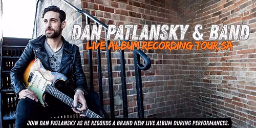 Dan Patlansky - Full Band LIVE Recording at caf\u00e9 Roux