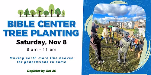 Bible Center Church Tree Planting