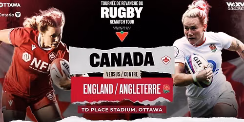 Rugby Canada WXV Ottawa V England
