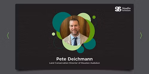 Studio Scholars: Why Birds Matter to Houston with Pete Deichmann