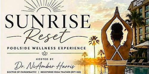 Sunrise Reset: Poolside Wellness Experience