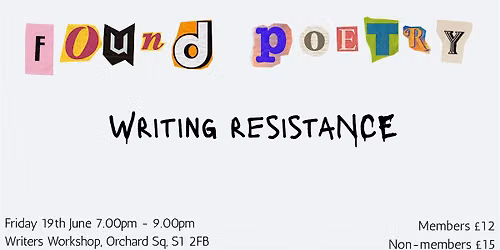 Found Poetry: Writing Resistance