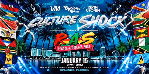 Culture Shock | Reggae x  Afrobeats x Soca