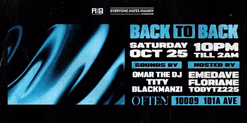 BACK TO BACK: Episode lll