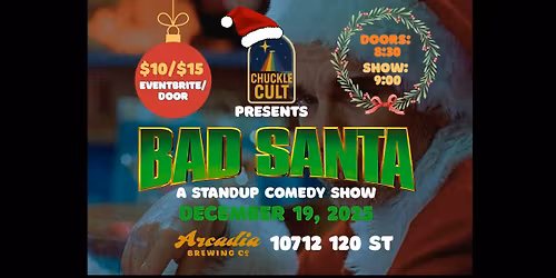 Chuckle Cult Bad Santa