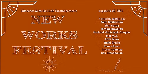 KWLT presents the 2026 New Works Festival