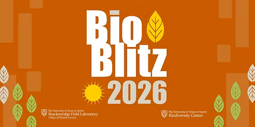 Bioblitz  2026 UT's Brackenridge Field Laboratory