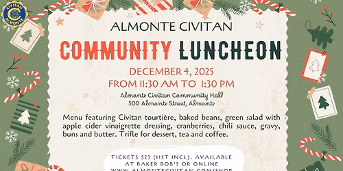 December Community Luncheon