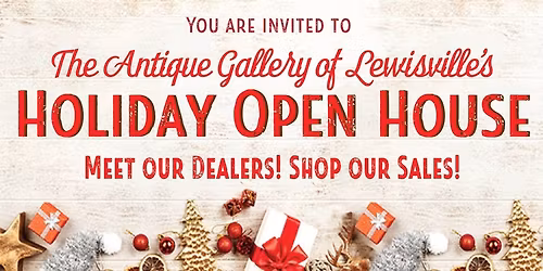 Holiday Open House at The Antique Gallery of Lewisville